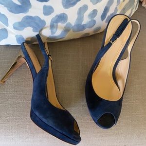Cole Haan Chelsea Peep toe heel